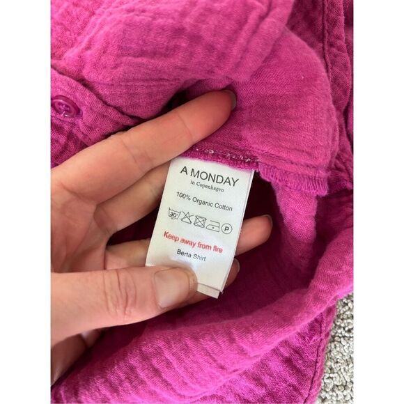 A Monday In Copenhagen bundle 2 blouses Sz 6, $130 B48 - Picture 6 of 7